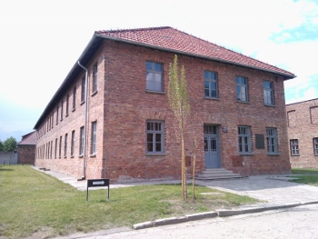 The New Shoah exhibition in block 27 in Auschwitz